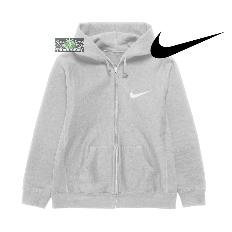 BISA COD  COD Jaket Anak Laki Laki Hoodie Anak Perempuan Polos Zipper Cowok Cewek Motif NIKE SPORT U