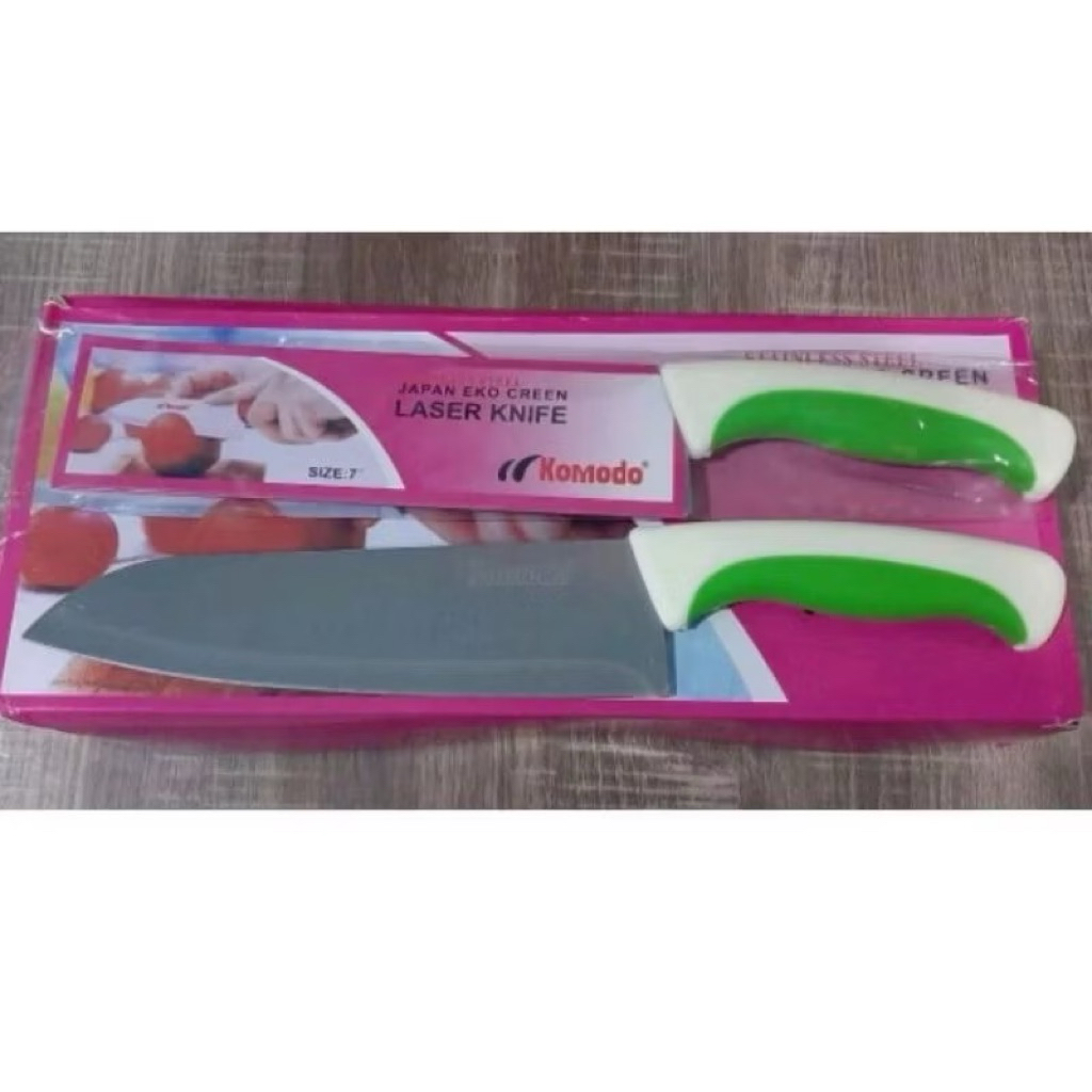 PISAU DAPUR STAINLESS TEBAL DAN TAJAM PISAU ANTI KARAT