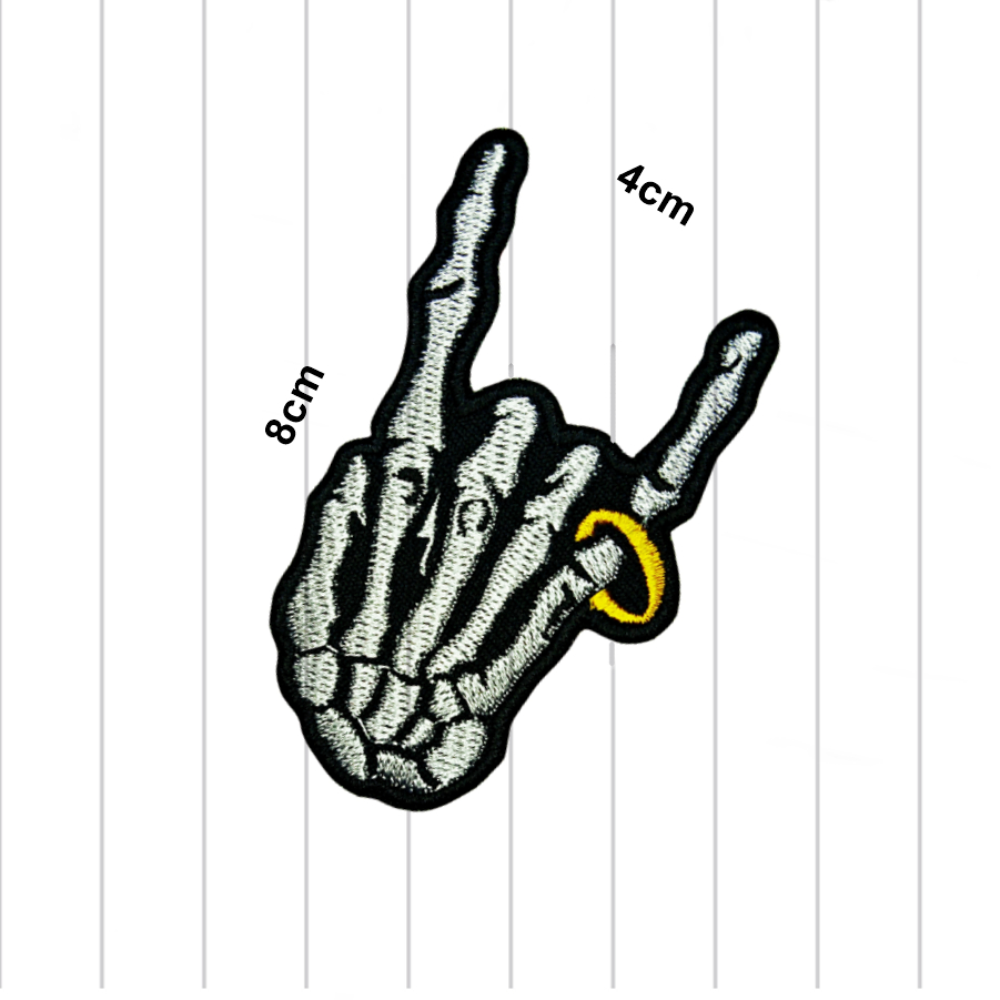 Patch/Emblem/Sticker Kain/Bordir Metal Band