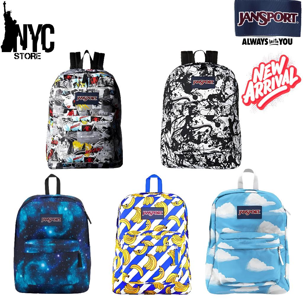 Tas Ransel Import JanSport Superbreak Backpack Original Desain Trendy Kapasitas Besar Termurah