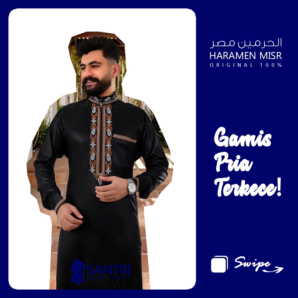 JUBAH MESIR AL HARAMAIN | MOTIF MANSET