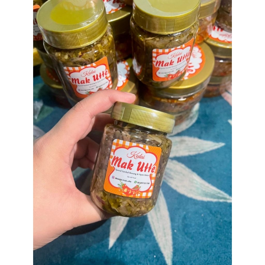 

Sambal Hijau Original Kedai Mak Utte