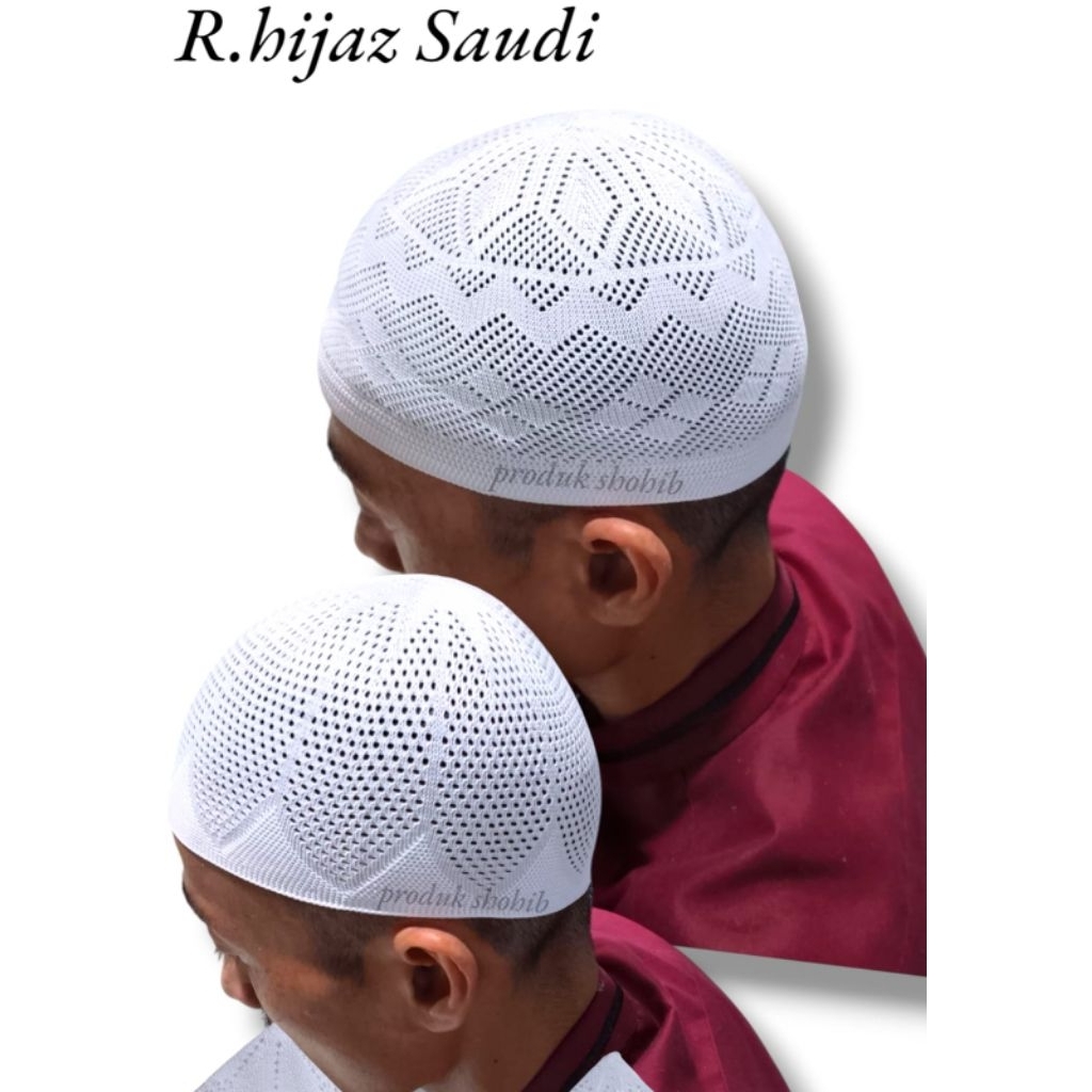 Peci Rajut Hijaz Saudi Original Import