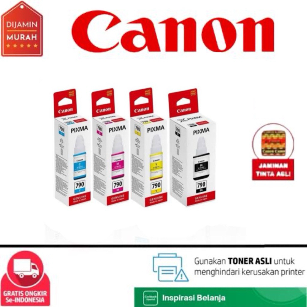 Tinta Canon Gi790 original 1Set