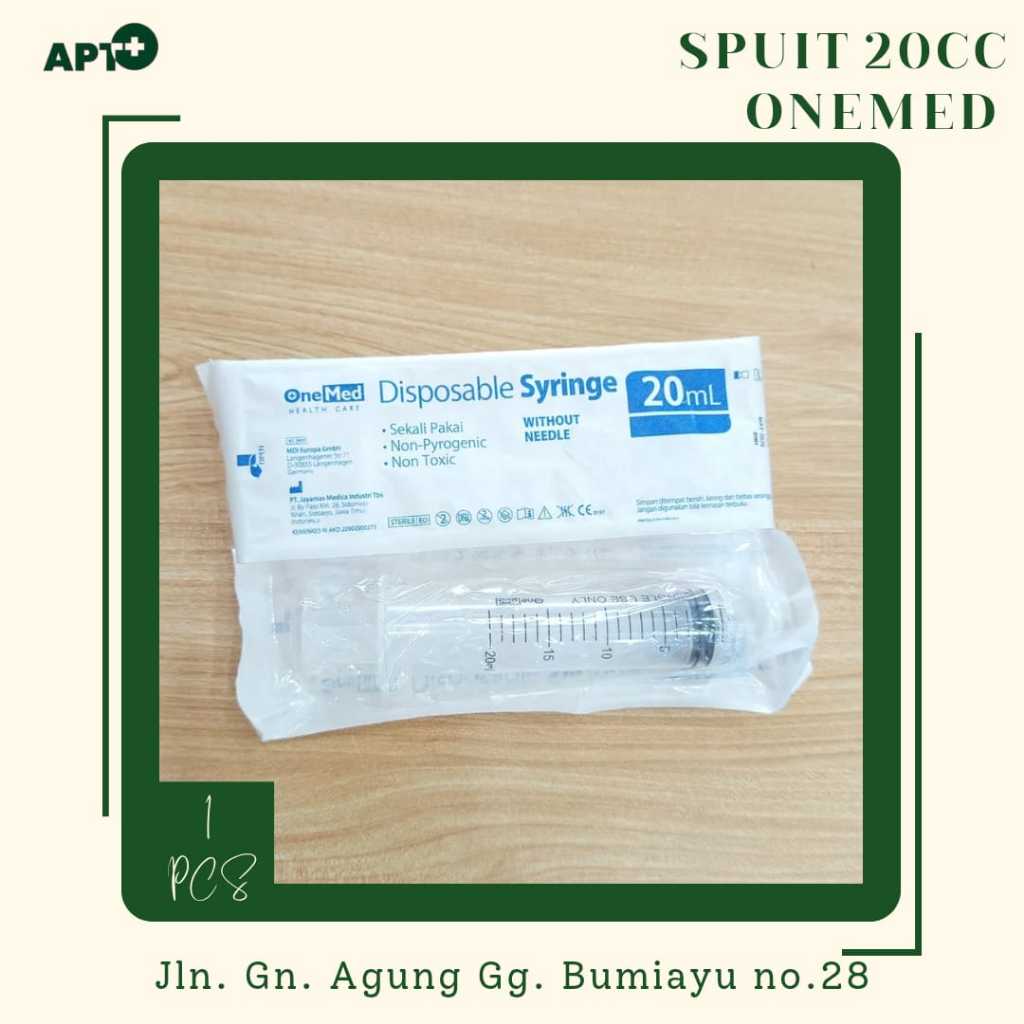 SPUIT 20 CC ONEMED PCS / SYRINGE ONEMED 20CC