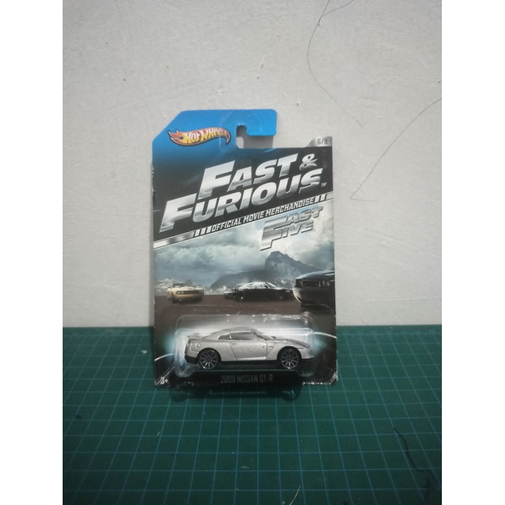 HOTWHEELS NISSAN GTR (R35) FAST AND FURIOUS OFFICIAL MERCHANDISE