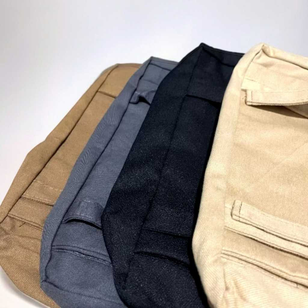 TERBARU TAS SLEMPANG KANVAS TAS SLEMPANG PRIA WANITA TAS KULIAH KERJA TAS SLEMPANG MIQDI BAG