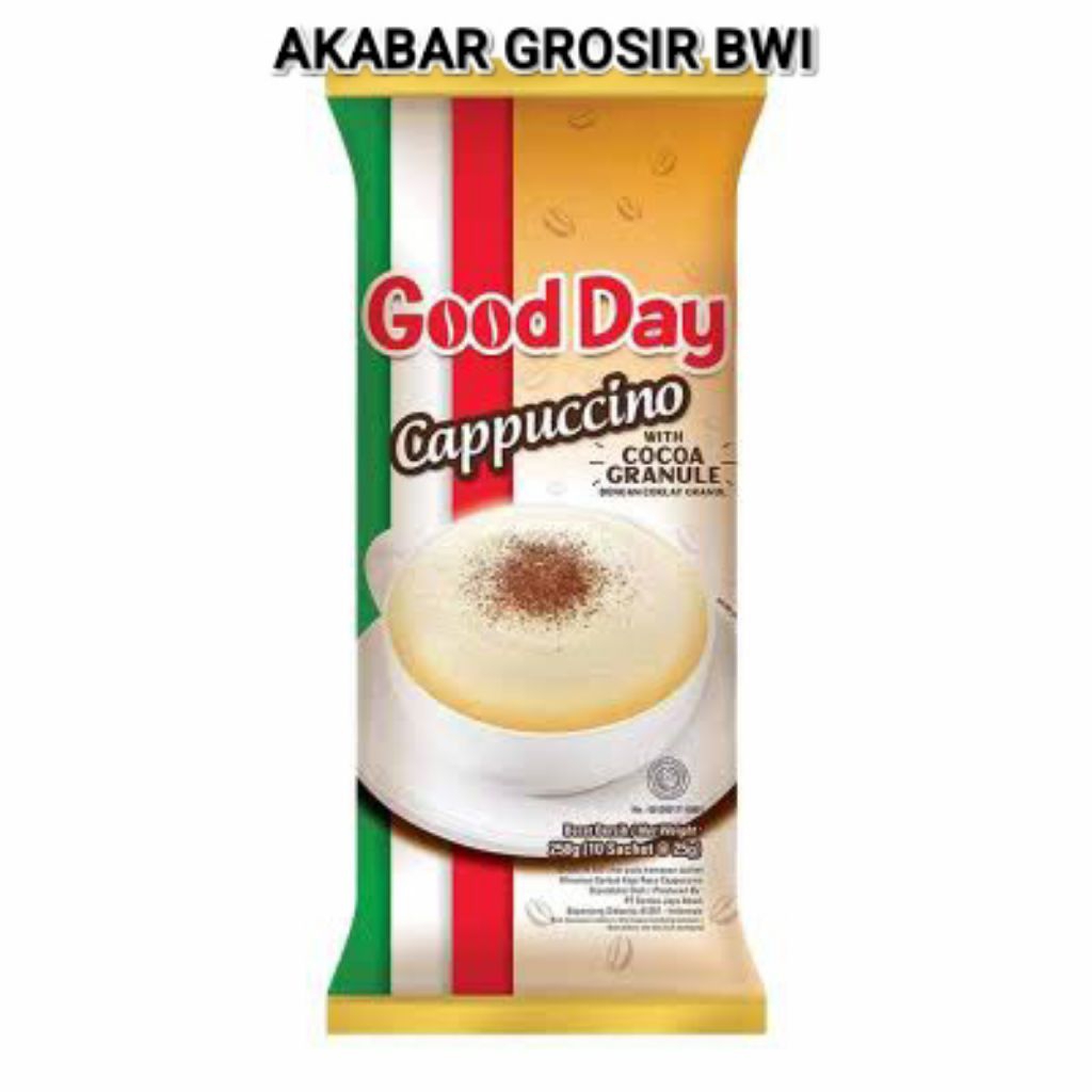 

GOOD DAY CAPPUCCINO 10X25gr
