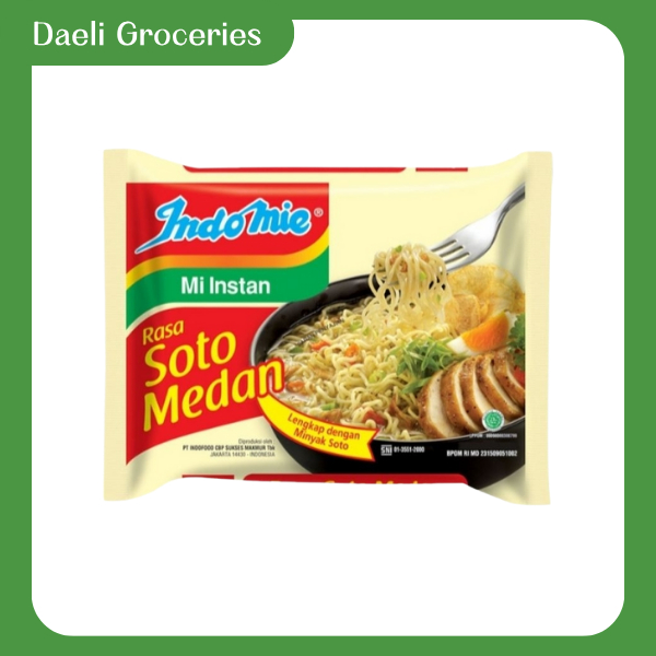 

Indomie Mie Instan Rasa Soto Medan | 70gr