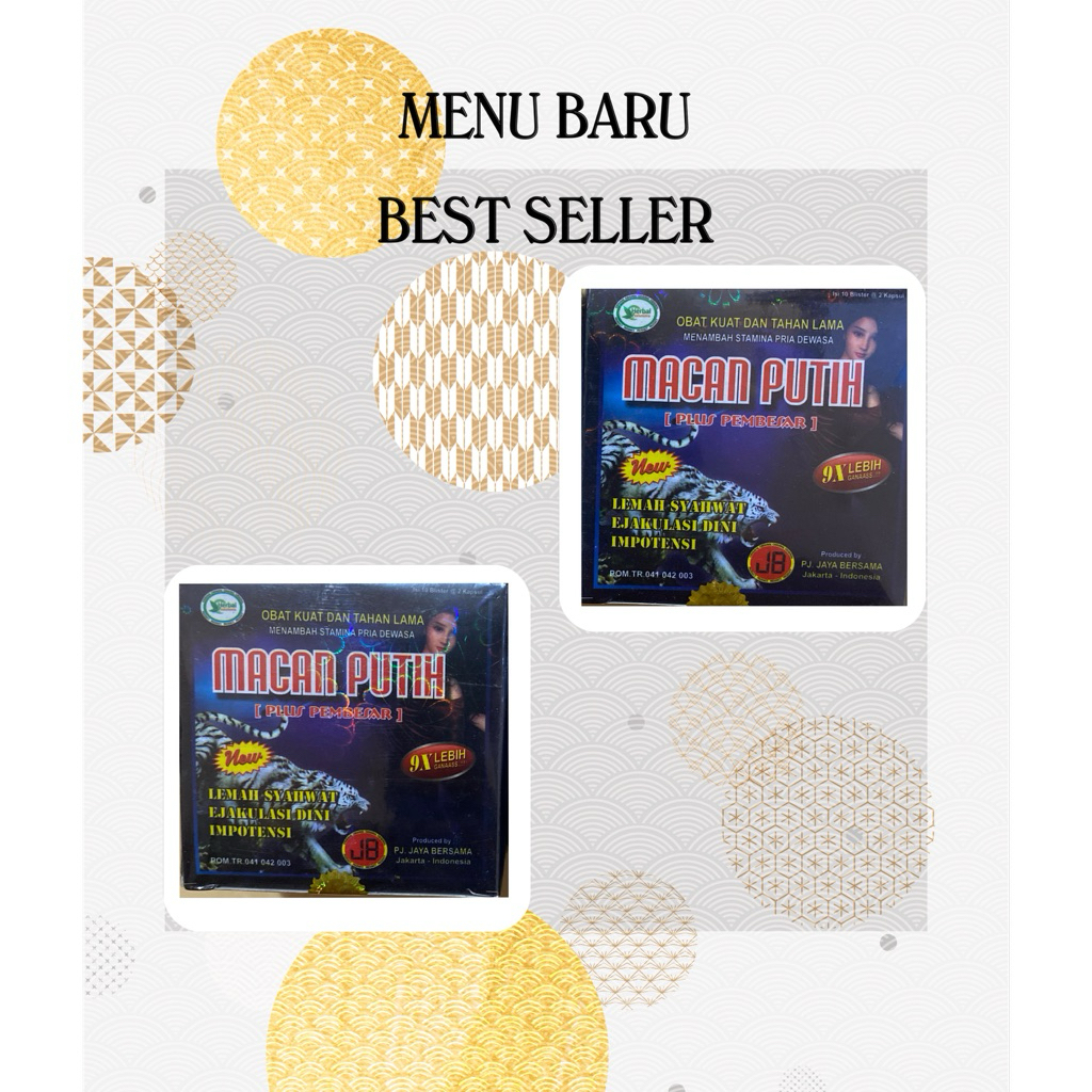

STIKR BEST SELLER MACAN PUTIH ORIGINAL