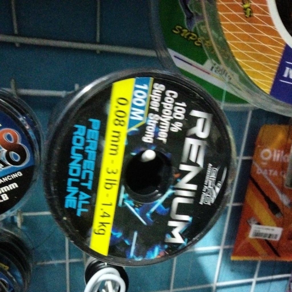 SENAR MURAH KUAT SENAR RENIUM 0.06 sampai 0.10 senar waderan micro