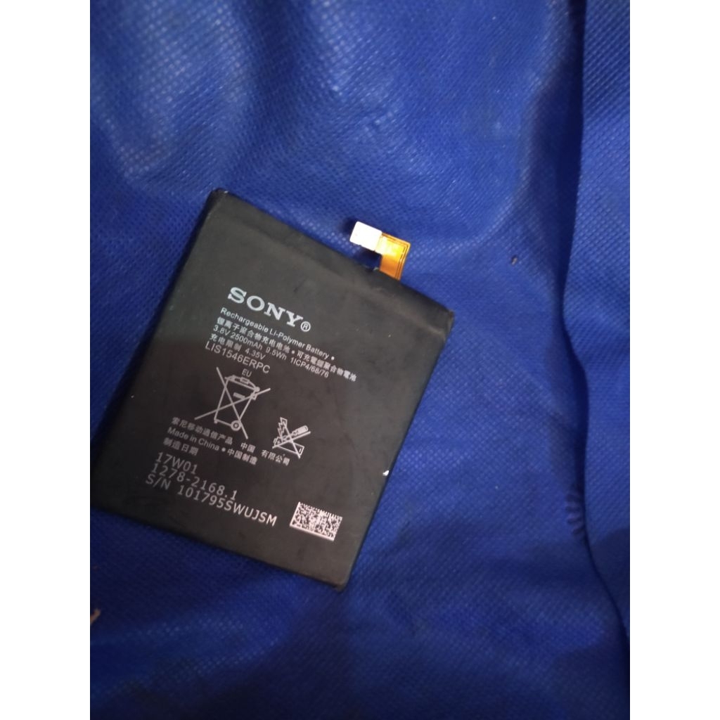 batre sony c3 bekas copotan