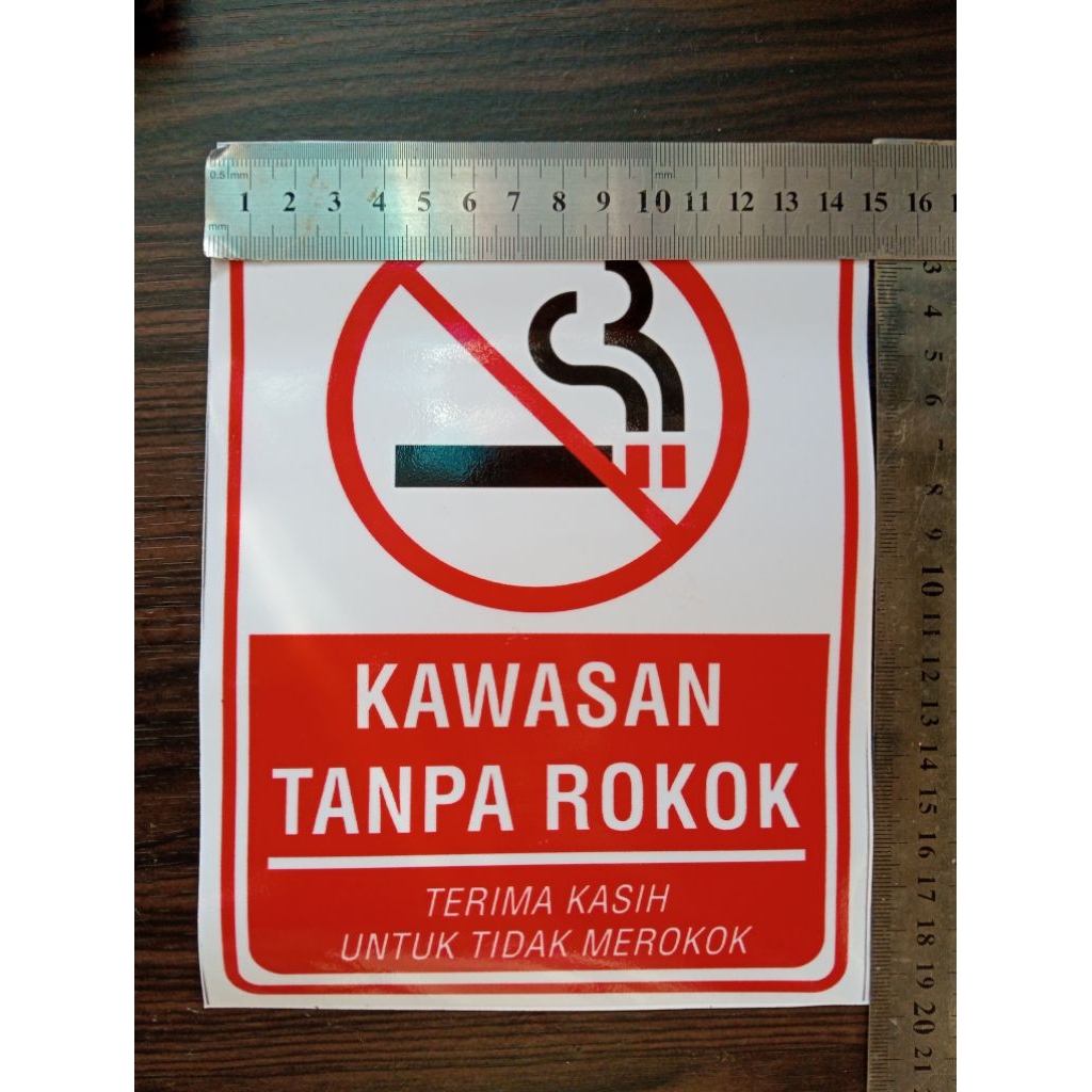 

Sticker Dilarang Merokok / Stiker Dilarang Merokok / Sticker No Smoking multi Sticker