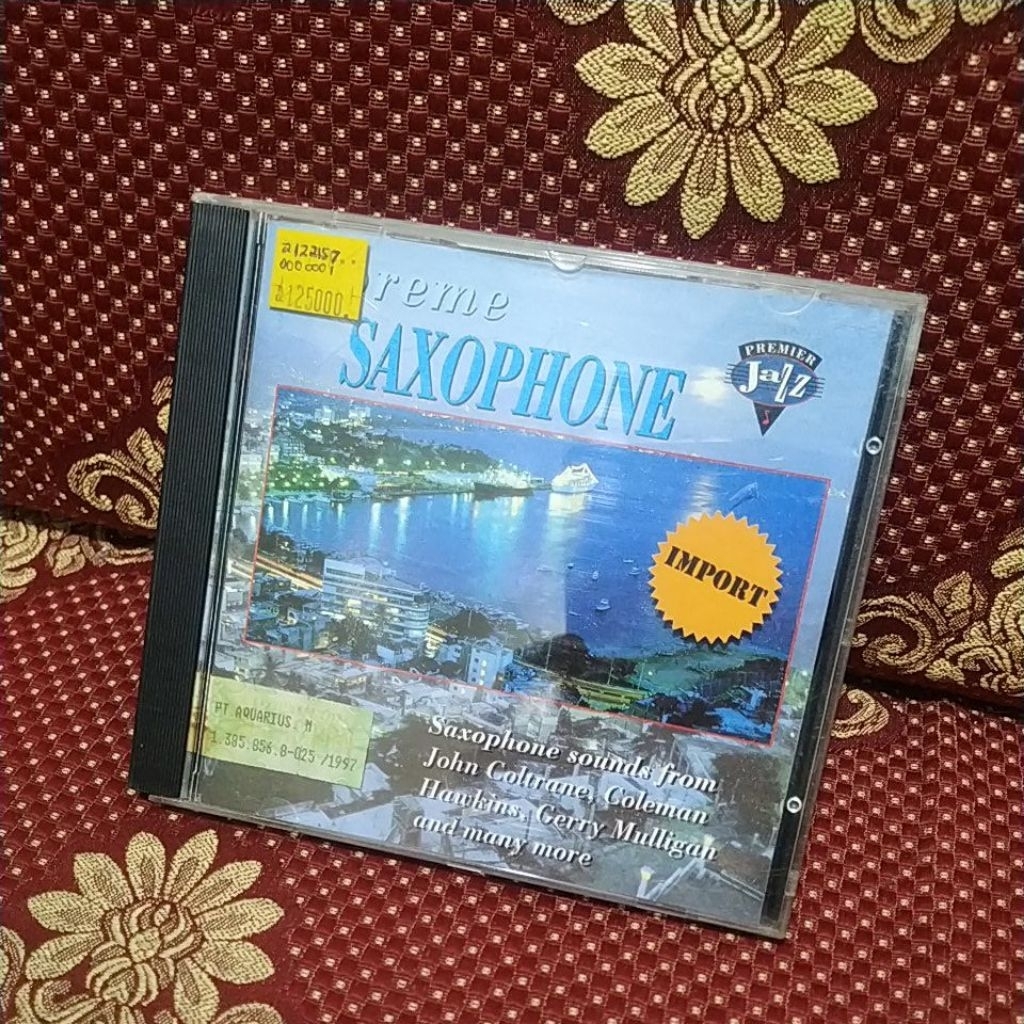 kaset cd import jazz supreme saxophone