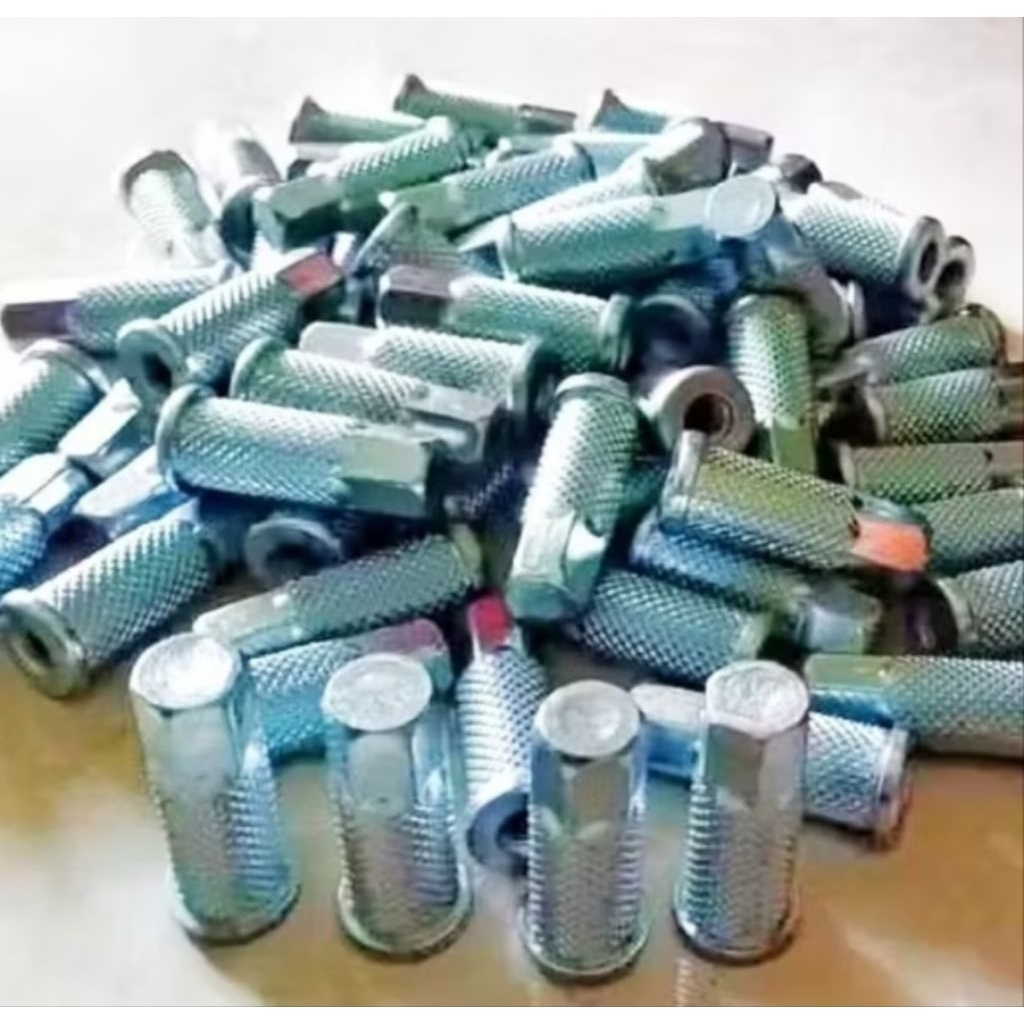 MUR NANAS BLOK HEAD RX-KING M8 BAUT 12 / MUR HEAD NANAS PANJANG 42MM