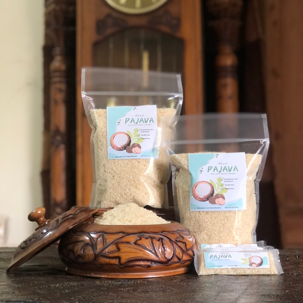 

ASLI 100% BERAS PORANG PAJAVA 1 KG beras diet
