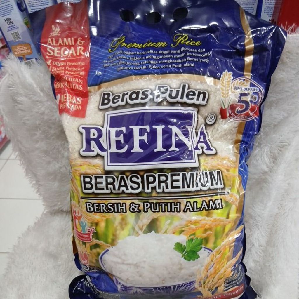 

Beras pulen Refina isi 5kg