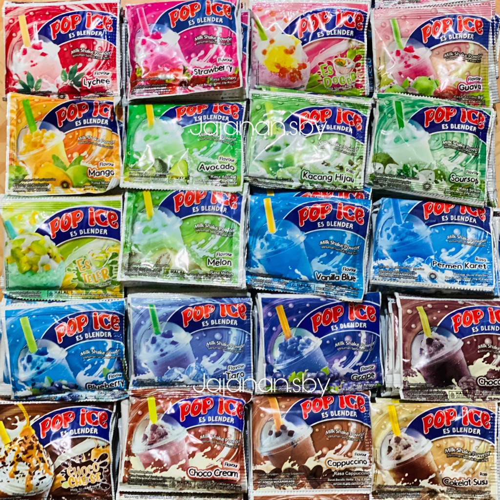 

POP ICE ICE ANEKA RASA 1 PCS TERMURAH POP ICE COKLAT POP ICE PERMEN KARET POP ICE SULTAN POP ICE MURAH
