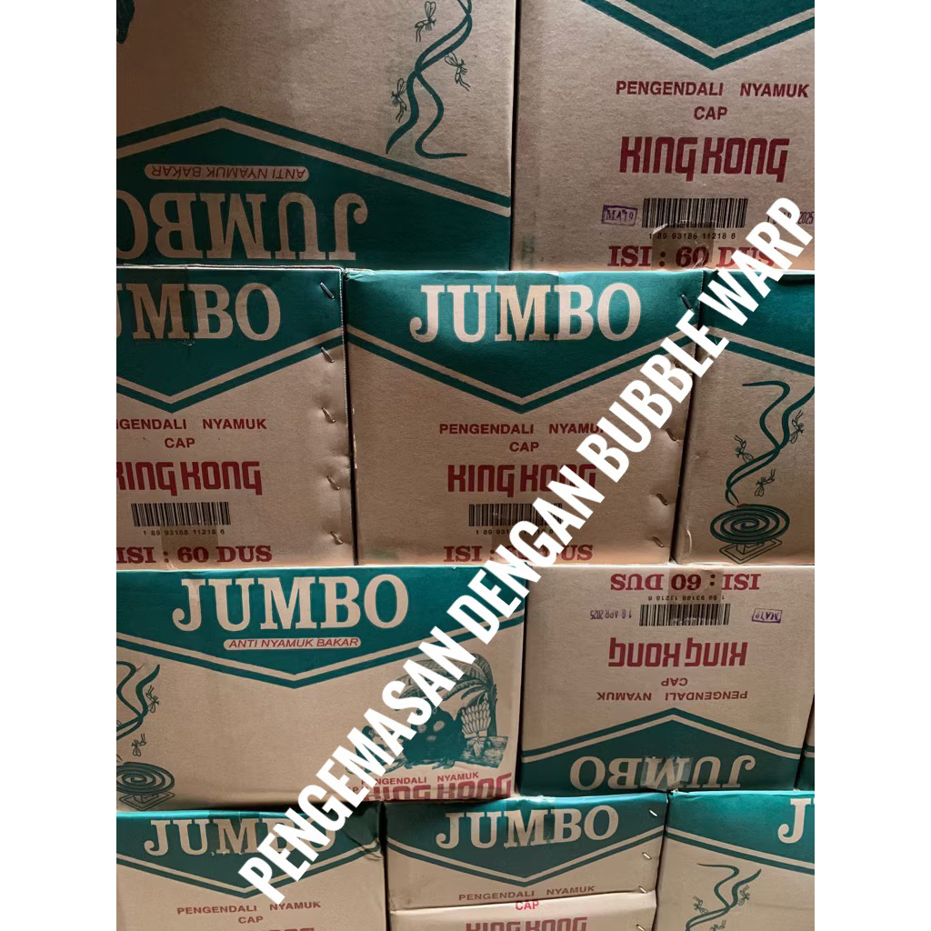 Obat Nyamuk Cap Kingkong 1 Dus isi 60 pack