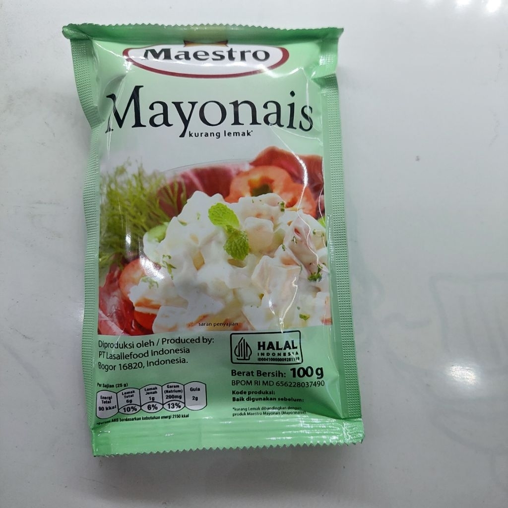 

Mayonaes maestro 100gr/mayones maeatro 180