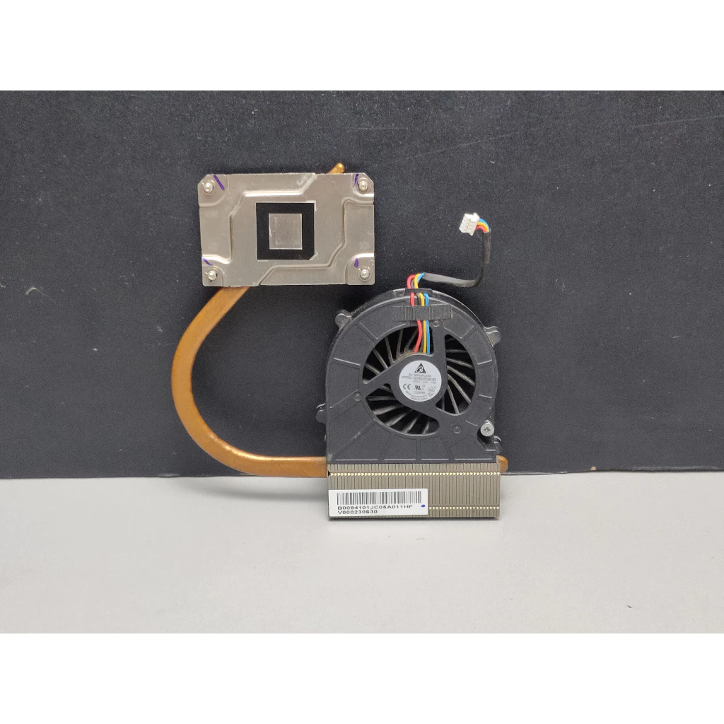 ET32 HSF-TOS-20 HEATSINK FAN PROCESSOR LAPTOP TOSHIBA SATELLITE C640 C640D V000230630 KSB0505HB