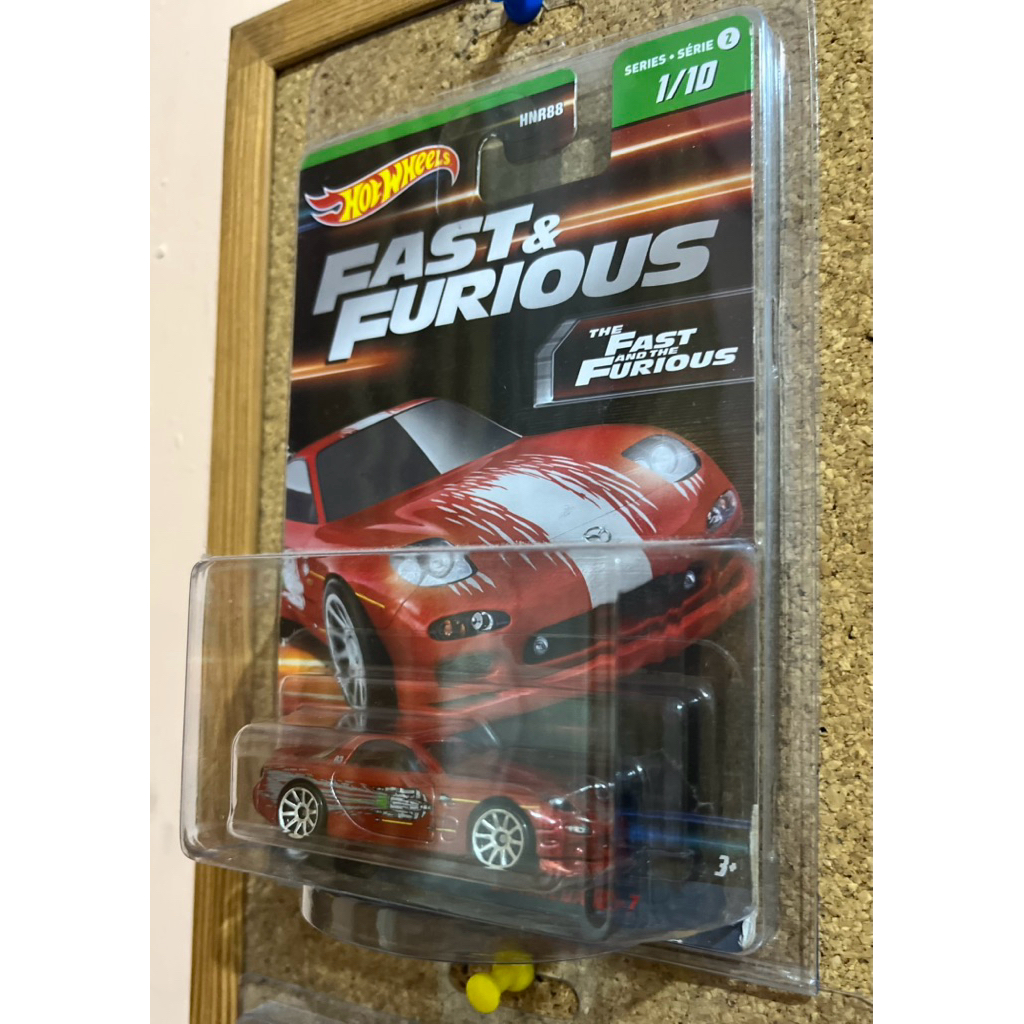 Hot Wheels Fast & Furious 95 Mazda RX 7 Diecast