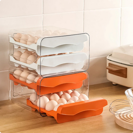 Tempat Telur Ayam Rak Penyimpanan  Rak Telur Ayam Wadah Telur Tempat Telur 2 Tingkat