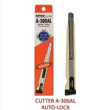

KENKO - CUTTER SEDANG / PISAU KATER SEDANG A 300AL (AUTO LOCK)