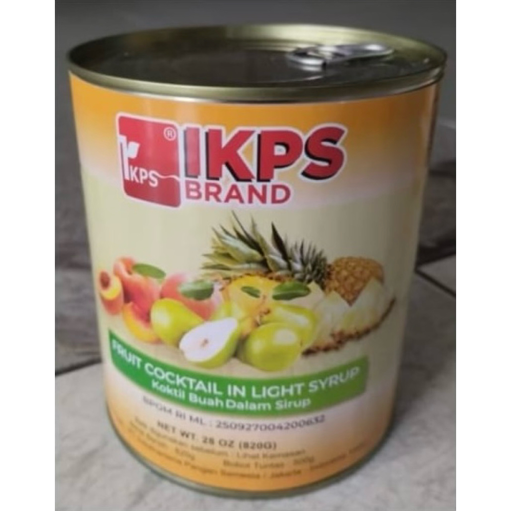 

Fruit Cocktail In Light Syrup 820g “IKPS Brand” / Koktil Buah Dalam Sirup / Buah Campur 820 gr gram