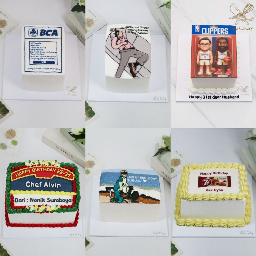 

Rectangle Cake by Bela Cakery