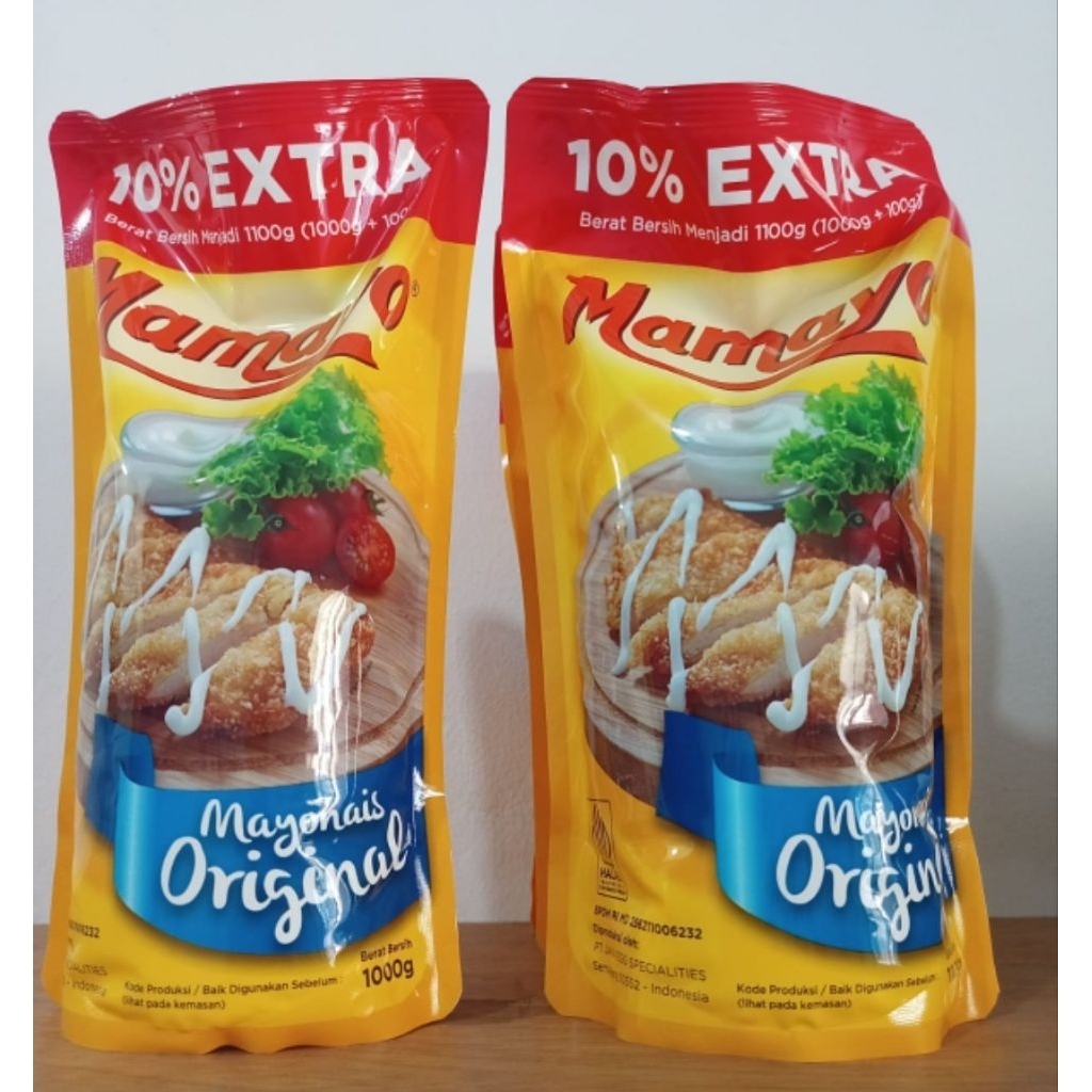 

Mayonais Original merk Mamayo 1kg + 10 gr