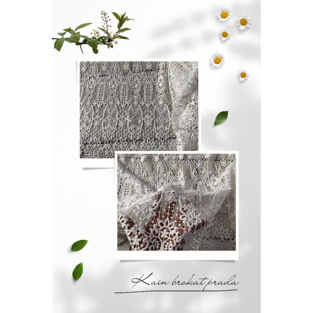 kain brokat prada okki harga per 0,5 meter