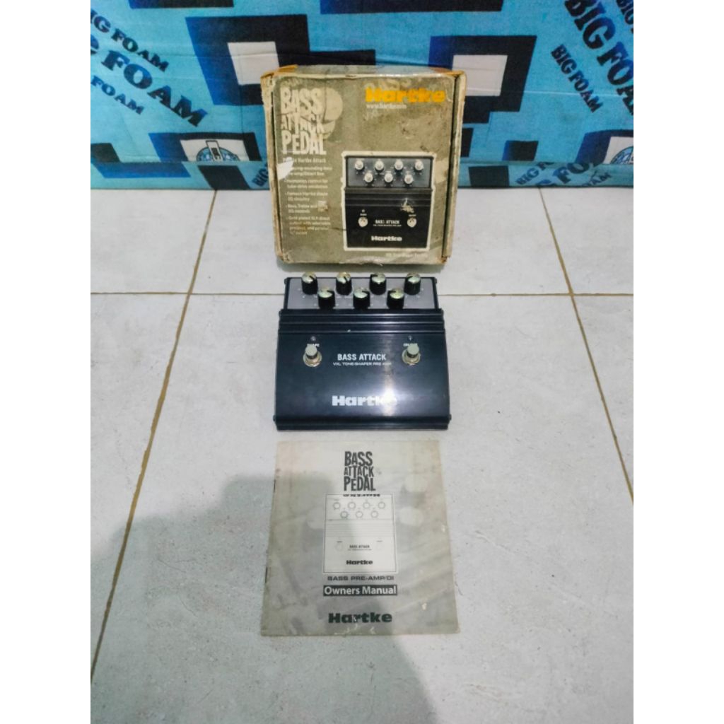 efek gitar bass hartke