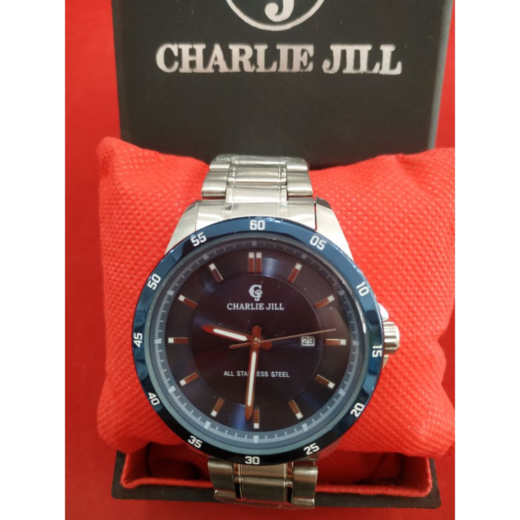 Jam Tangan Pria CHARLIE JILL 1309M Original
