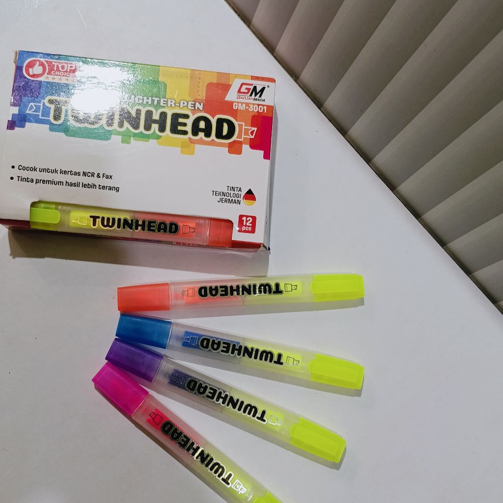 

STABILO Highlighter-pen twinhead (per pcs)