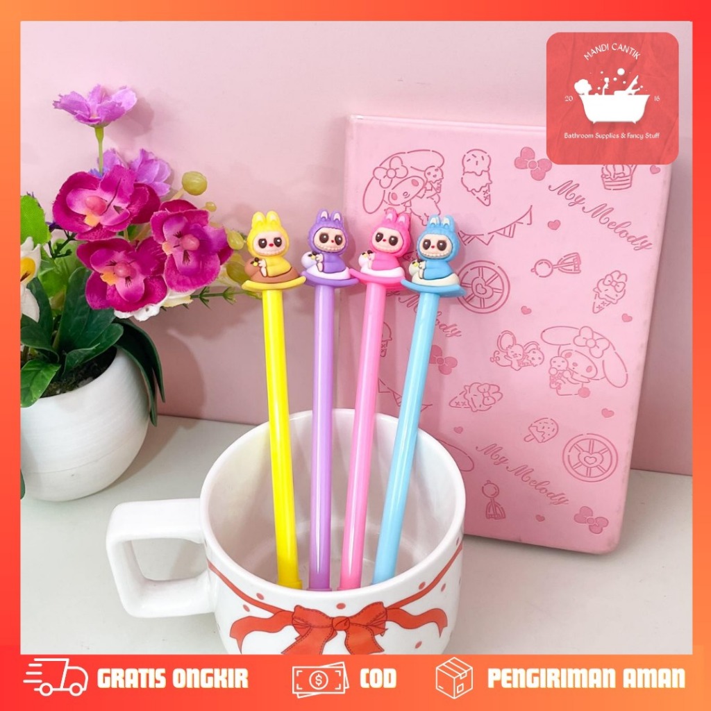 

PULPEN GEL LABUBU NAIK CAPYBARA PGK-1911 PEN LUCU IMUT KADO UNIK SOUVERNIR
