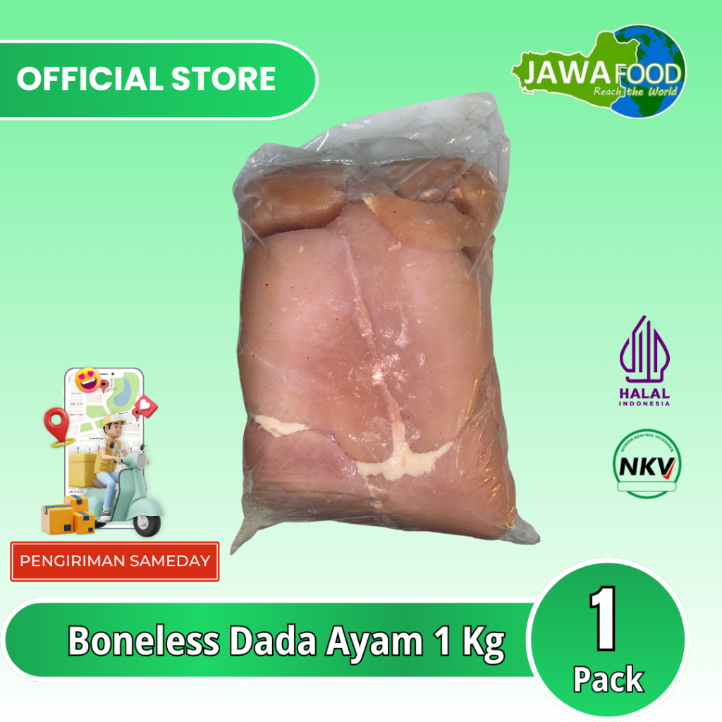 

Daging Ayam Dada Fillet Boneless 1kg
