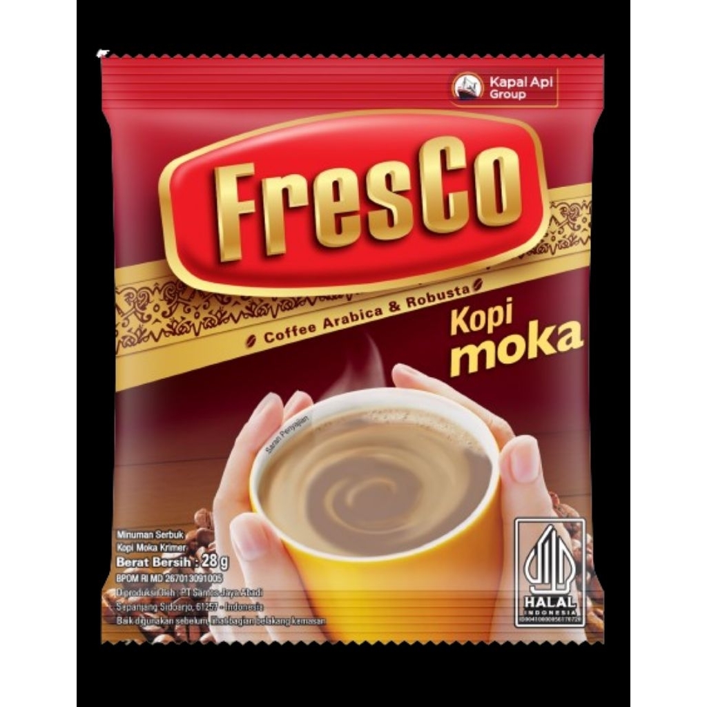 

kopi Fresco sachet 1 RTG isi 12 pcs