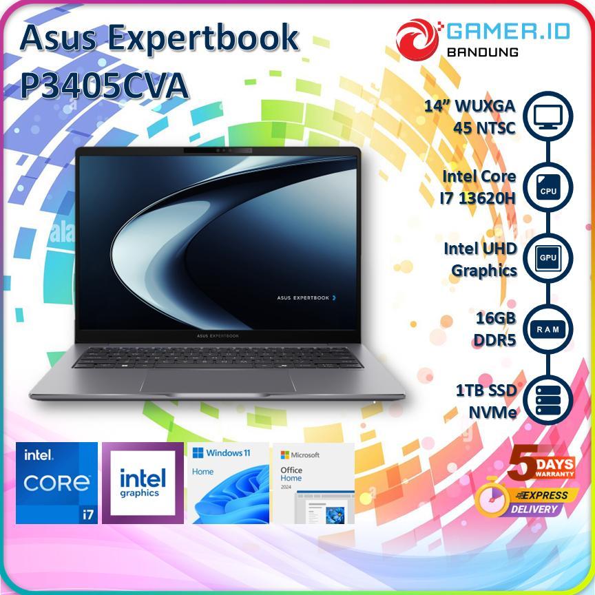 ASUS EXPERTBOOK P3405CVA CORE I7 13620H 16GB 1TB 14" WUXGA IPS 45 NTSC
