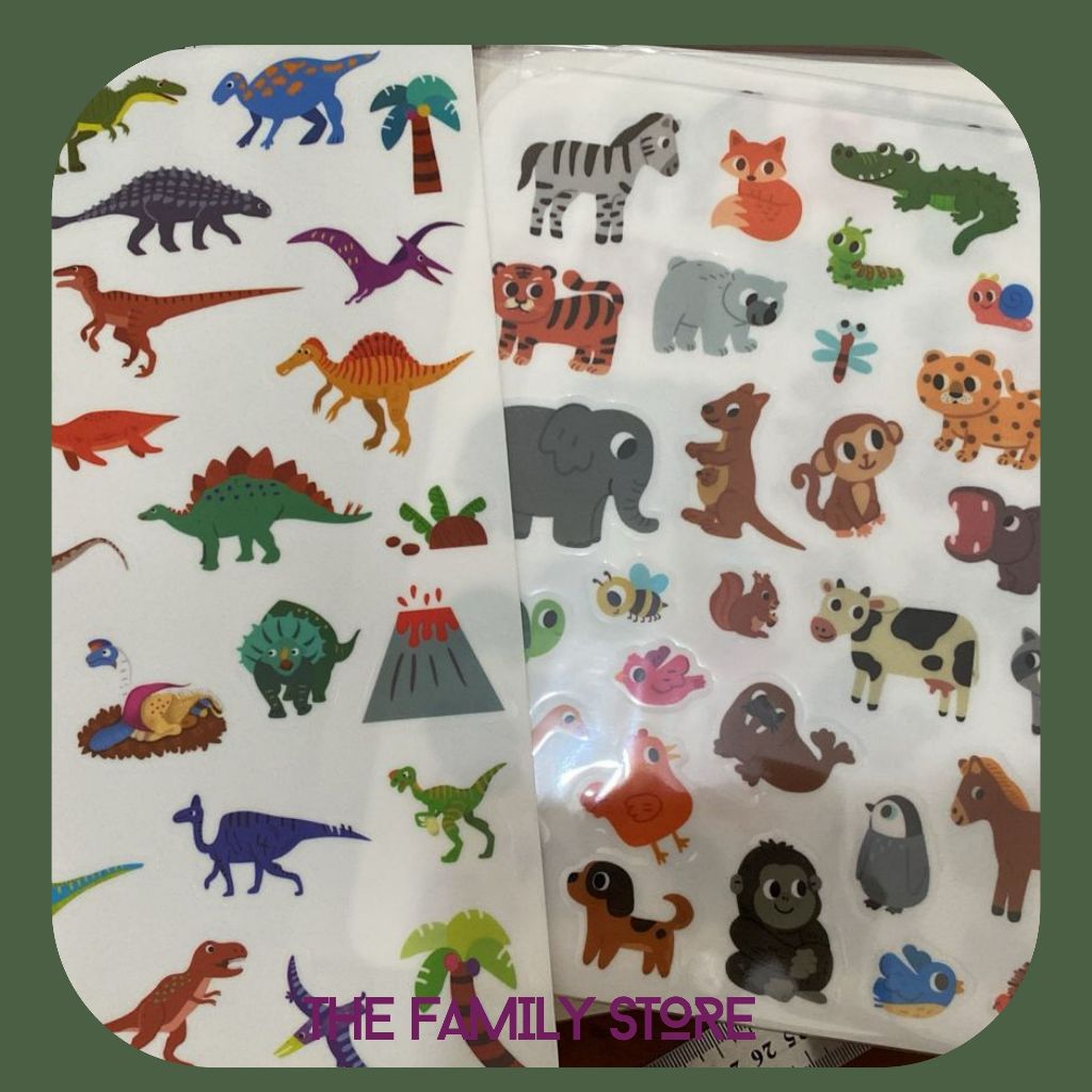 

Stick Again Reuseable Sticker /Stiker Tempel Dapat Digunakan Kembali/waterprrof