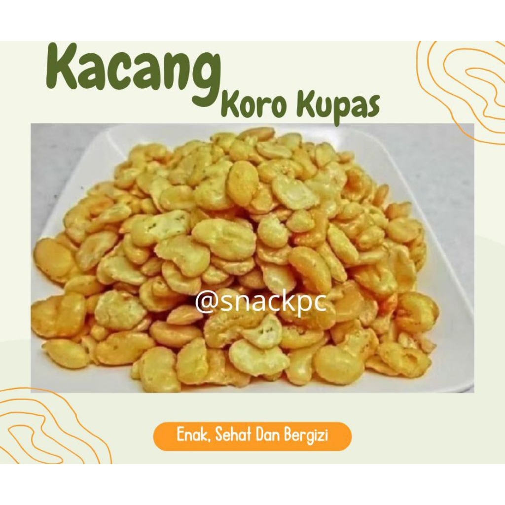 

kacang koro kupas