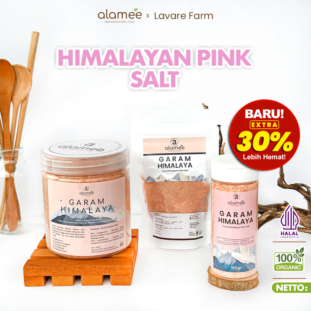 

Garam Himalaya Original Himalayan Salt Premium buma organik