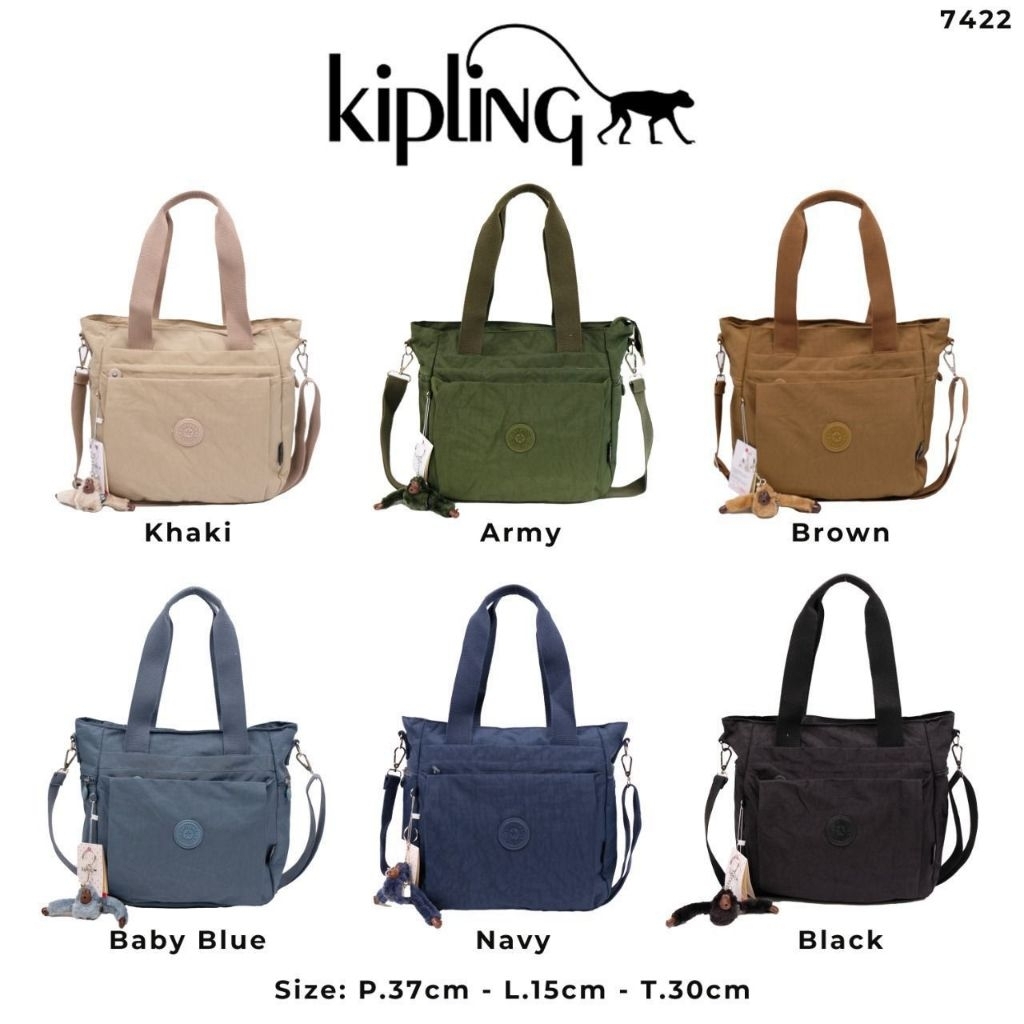 KP 7422 KIPLING TAS TENG TALI SELEMPANG