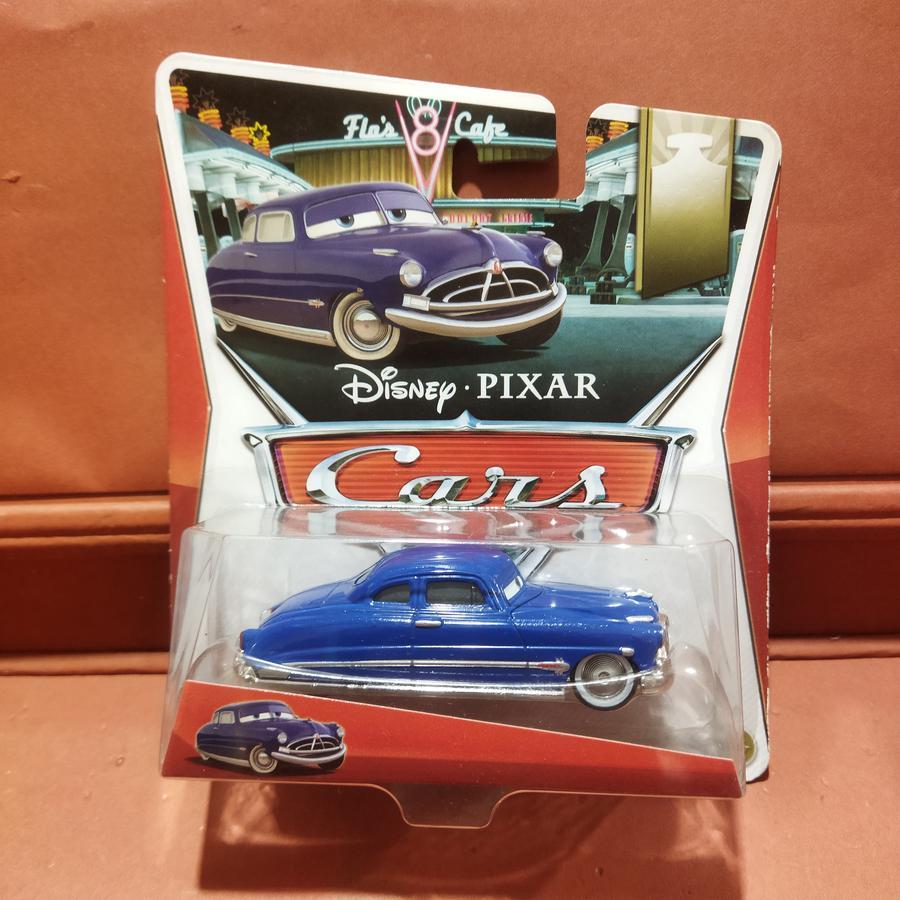 Disney Cars Doc Hudson Hornet polos Blue classic dari film Lightning McQueen Diecast 1/55 Mattel