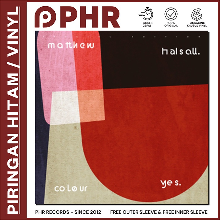 Vinyl MATTHEW HALSALL - Colour Yes