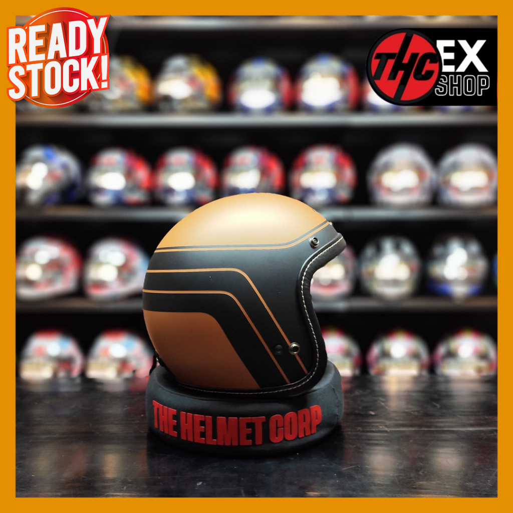 ARAI CLASSIC AIR BLITZ BROWN MATTE HALF FACE SIZE L ORIGINAL PREMIUM SEC HELMET