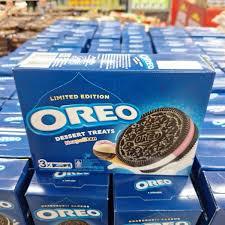 

Oreo Neapolitan Dessert Treat Biskuit Krim Vanila & Stroberi 3 x 131 g