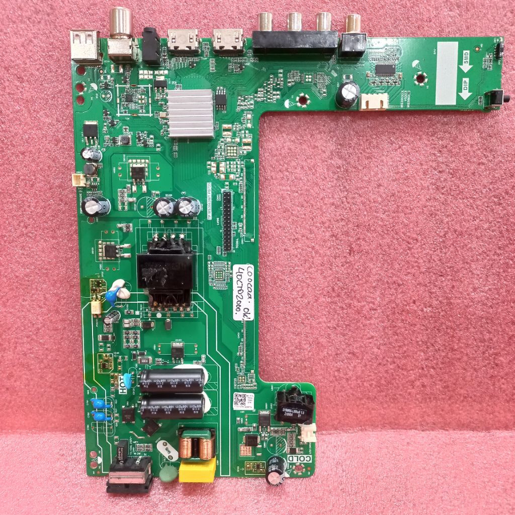 COOCAA 40CTD2000 - MAINBOARD- MOTHERBOARD- MOBO- MB- MODUL TV LED