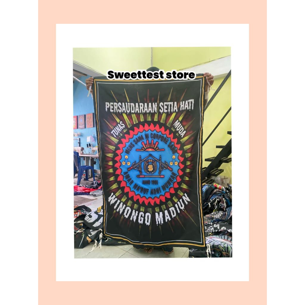 FLAG STK 200x300cm + FREE STICKER, BENDERA PRINTING WINONGO MADIUN, GIANTFLAG WINONGO, BENDERA PSHW 
