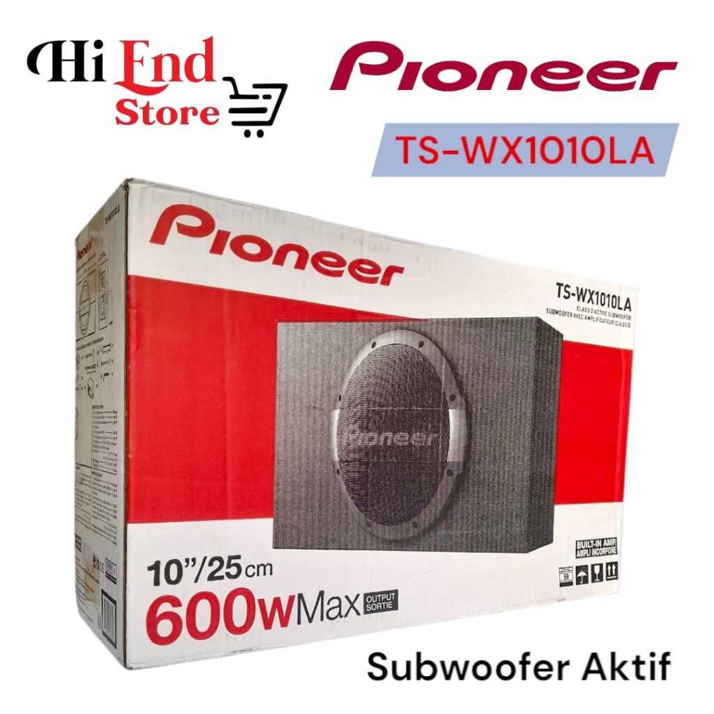 Subwoofer Kolong Aktif 10 Inch Pioneer TS - WX 1010 LA